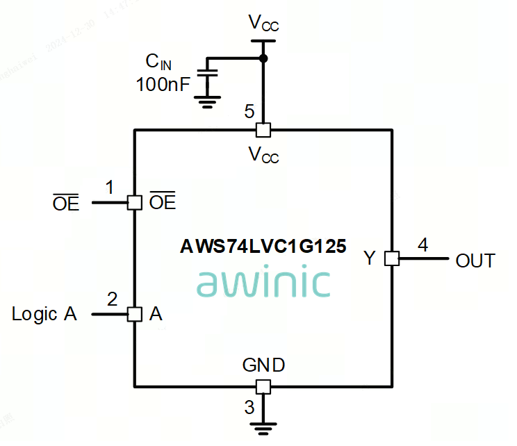 AWS74LVC1G125STR